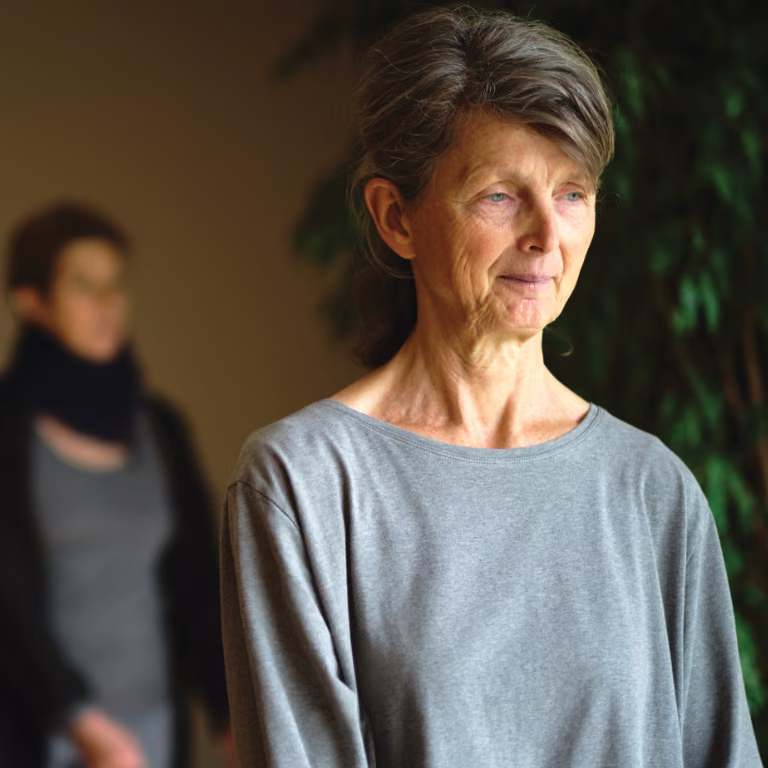 Elizabeth Cloosterman, enseignante de Taï Chi Alipos, pendant un cours de tai chi
